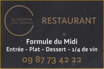 La cantine des halles